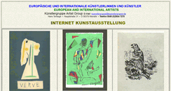 Desktop Screenshot of kuenstlergruppe.de